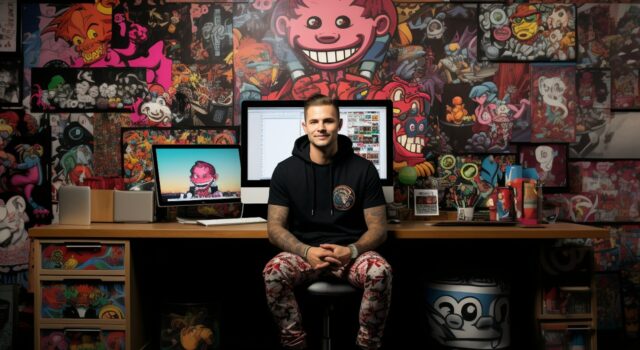 Creative Maestro in Eclectic Studio